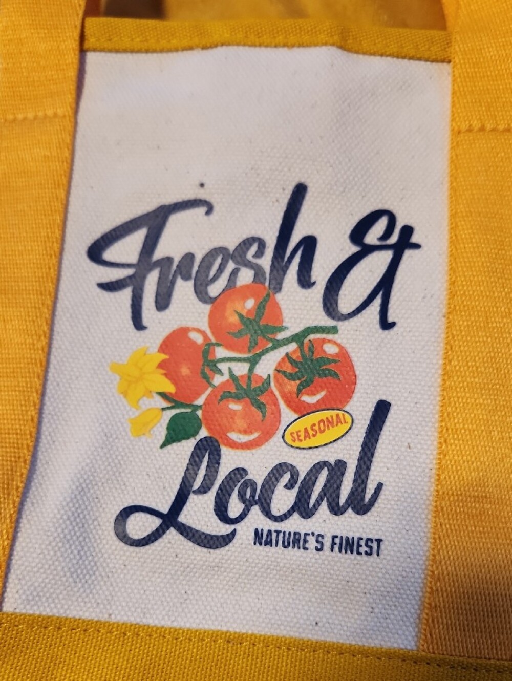 NWOT Old Navy Mini Tote Fresh And Local - Picture 2 of 7